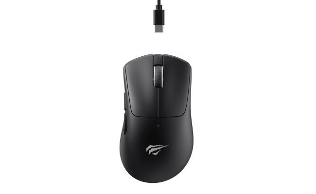 HAVIT MS973WB Tri-Mode RGB Wireless Gaming Mouse (Black)